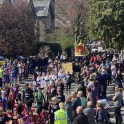 Last year’s Ilkley Carnival parade making its way through the town.