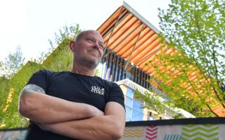 Nigel Booth is one of the bar owners keen to highlight the positives about the city