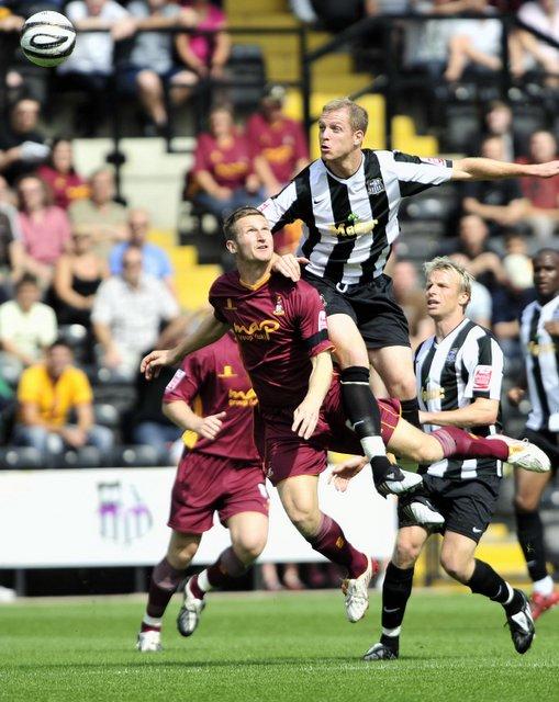 Action from City's game at Notts County