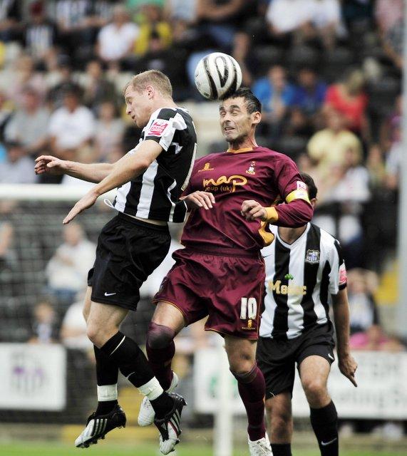 Action from City's game at Notts County