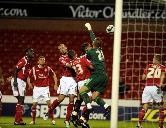 Action from City's game at Nottingham Forest