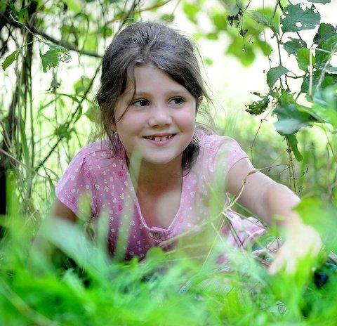 Zena Parrington was one of a number of children who went back to nature as part of an innovative scheme. 