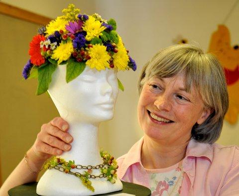 Susan Tolan was among the winners at this year’s Addingham Allotments and Gardens Association Show. 