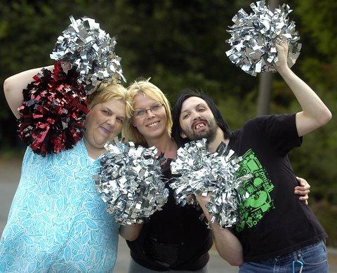 People with learning disabilities are hoping pom-pom power can take them to new heights. 