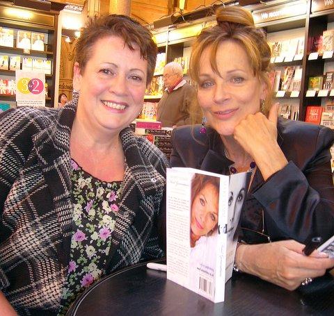 Former Dr Who star Mary Tamm returned to her Bradford roots for a book signing and met up with old school friend Helen Porter. 