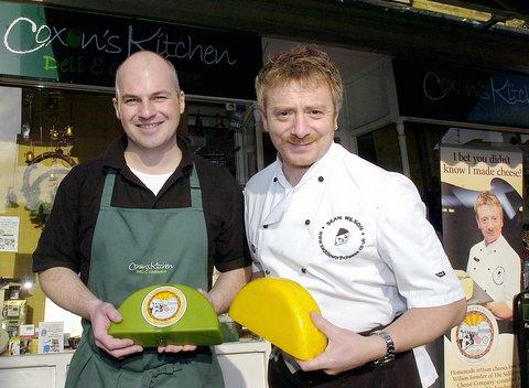 He’s best known for treading the cobbles of Weatherfield as Martin Platt in Coronation Street. But actor-turned cheese maker, Sean Wilson, was in Saltaire to sign autographs and show the latest product from his award-winning Saddleworth Cheese Company.