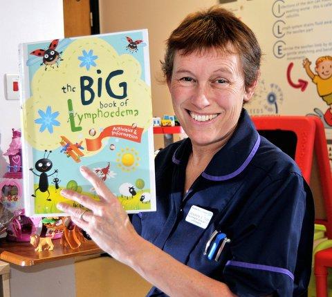 An expert at Wharfedale Hospital has launched a pioneering new book to help children cope with lymphoedema.
Jacquelyne Todd oversees Wharfedale Hospital’s specialist treatment unit for lymphoedema. 