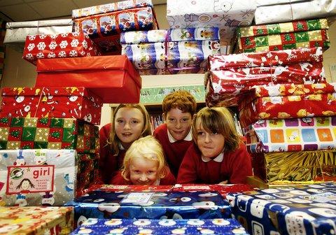 More than 100 impoverished children around the world will be receiving toys, toothbrushes and educational equipment thanks to Cullingworth Primary School pupils. 
The children have collected 160 boxes for the Samaritan’s Purse Children’s Shoebox Appe