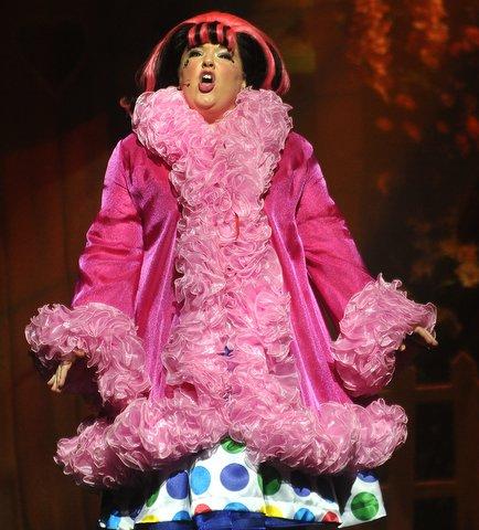 Leanne Jones in Jack and the Beanstalk.