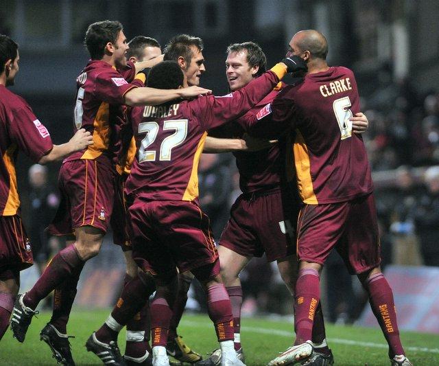 Action from Bradford City's game with Rotherham.