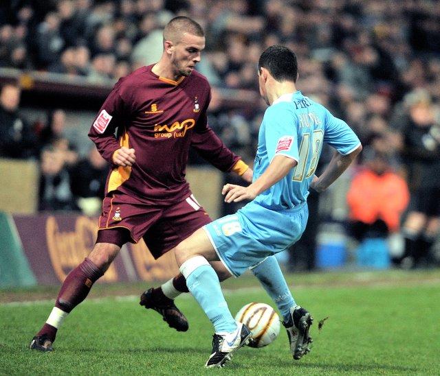 Action from Bradford City's game with Rotherham.