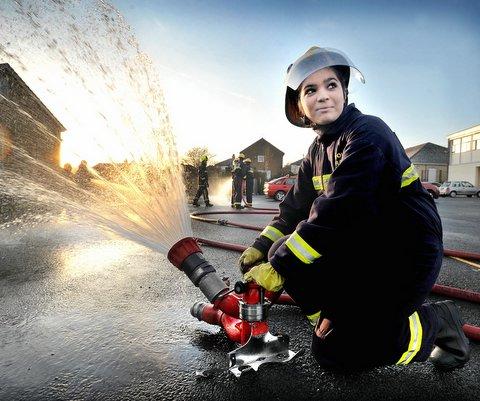 A group of students taking part in a fire and rescue course have produced a calendar to raise money for charity. 
The Year Ten pupils at Beckfoot School, Bingley, spend an afternoon each week studying at Fairweather Green fire station.