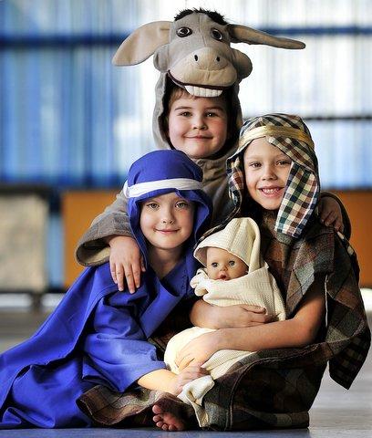 Appearing in St James's Church Primary School Nativity were  Cameron Coffey, Skye-Liea Tiffany and Aiden Hayes.