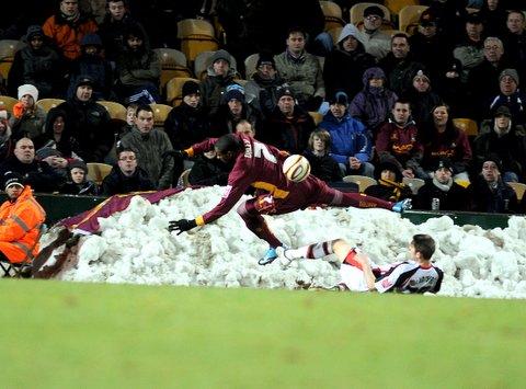 Action from Bradford City's game with Shrewsbury.