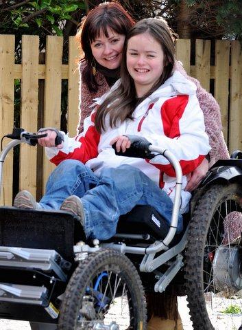 A teenager who was given the gift of a lifetime from the last Christmas has just enjoyed a “fantastic” year exploring the countryside she loves.
Otley-based charity Hang On To A Dream raised £9,400 to buy her the off-road, battery-powered wheelchair