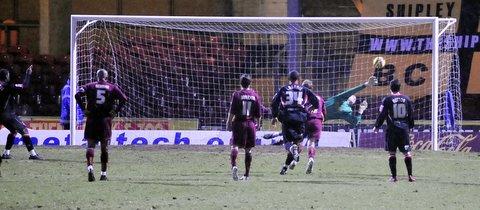 Action from Bradford City's game with Cheltenham.