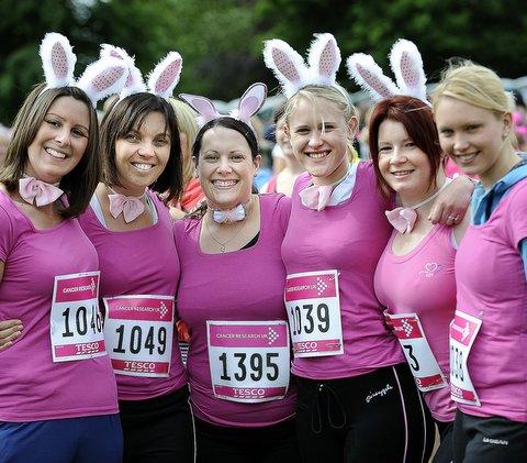 Bradford women are being urged to enter Cancer Research UK’s Race for Life and become part of the biggest female-only team in the UK. 
This year Race for Life in Bradford is on Sunday, June 13, at 10.30am and 1pm in Lister Park and entry is now open.
