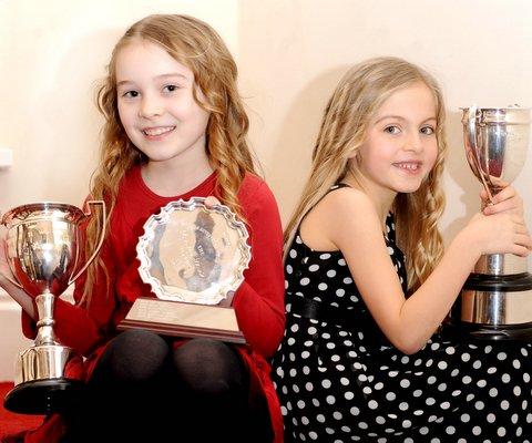 Young performers have returned from the Mrs Sunderland Festival in Huddersfield with handfuls of glittering trophies. 
The prizewinning youngsters from Stage 84 in Idle included Alycia Booth and Amy Cockroft.
