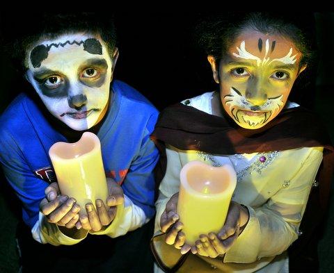 Computers were shut down and light switches flicked off at a Bradford primary school. 
Children and staff at Bradford Moor Community Primary School, in Marchbank Road, marked Earth Hour, a global call to action to every individual in the world.