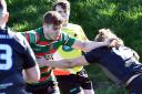 Max Trueman scored West Bowling's opening try in their 62-0 victory over Shaw Cross Sharks