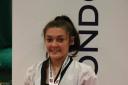 Ellie Bowden celebrating success at the Nottingham Open Picture: Horizon Academy (Facebook)