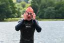 Sam Akers tried his hand at open water swimming last summer, but it was in the pool where he excelled here, with a host of top-ten finishes