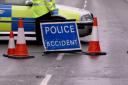 Two vehicles were involved in a crash today at the 'Dangerous Corner' crossroads on the A59