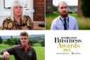 Kim McIntosh of the University of Bradford, Dan Clegg of Incommunities and Ben Preston of Bracken Ghyll Golf Club are finalists in the Apprentice of the Year category at the Bradford Means Business Awards 2021