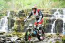 Dougie Lampkin takes on the course