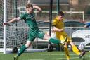 Andy Briggs scored the only goal for Steeton on Saturday