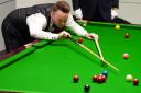 Shaun Murphy in action at the World Snooker Championship in Sheffield earlier this year.