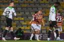 Tyler Smith and Brad Halliday celebrate against Liverpool under-21s