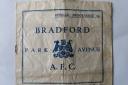 The Bradford (Park Avenue) football programme