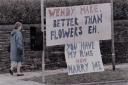A creative marriage proposal back in 1996