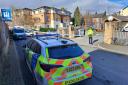 Huge police scene as man fights for his life after assault