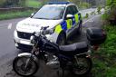 The motorbike was recovered in the Shipley are