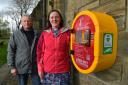 A defibrillator has been installed at St Mary's Church in Wyke