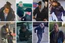 Images released by West Yorkshire Police as part of their enquiries into Bradford crimes