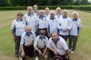 Members of Pennine Bowling Club for the visually impaired