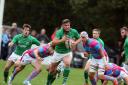 Rob Baldwin was sin-binned at Esher and Wharfedale conceded 17 points