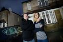 Darren and Frances Glover at their home in Eccleshill where their car was stolen