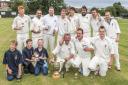 Liversedge celebrate winning the All Rounder Cricket Bradford Premier League's Wheatley Cup final after defeating Northowram Fields at Liversedge – Picture: Ray Spencer