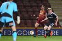 COMEBACK BID: Stephen Darby in action in the same competition against Barnsley last year. He is set to play some part tonight