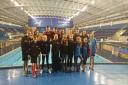 Bradford Esprit Diving Club's squad in Dublin
