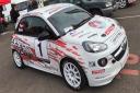 Sam Bilham is getting a one-off drive in the Vauxhall Adam Cup