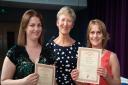 SKILL: Sally Edwards and Katy Gaul, director and musical director of Kaleidoscope, who won a Special Chairman’s Award