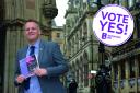 Ian Ward, chairman of the Bradford BID development board, who is urging city centre businesses to ‘Vote Yes!’ in the ballot which starts on September 13