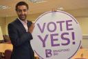 GOOD MOVE: Sonny Sharma, of Sharma Williamson Chartered Surveyors and Property Agents, in Piccadilly, is voting Yes