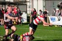 Mike Hayward scored his 11th try for Cleckheaton
