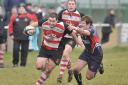 Matt Piper's strong running brought him two tries for Cleckheaton